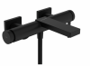 Hansgrohe Tecturis E Jednouchwytowa bateria wannowa natynkowa czarny mat 73420670